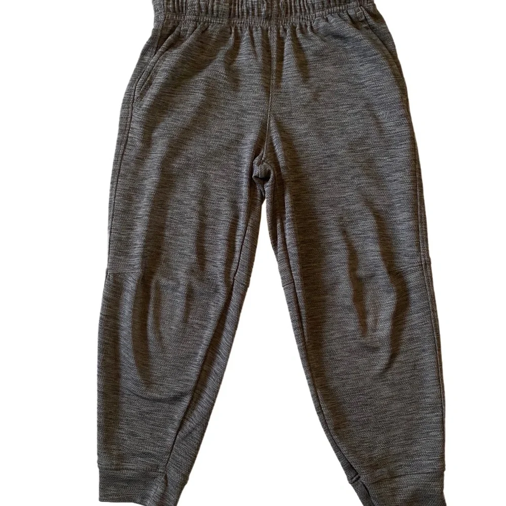 Black and Gray Pullover and Joggers Set